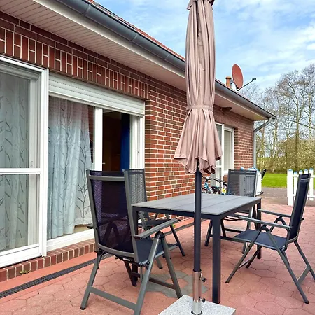Krabbe 1 In Bensersiel Mit Garten & Terrasse Apartmán Holtgast